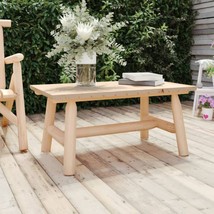 Outdoor Garden Patio Balcony Wooden Solid Wood Rectangular Coffee Table Sturdy - £90.16 GBP+
