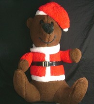 21&quot; Vintage Teddy Bear Parisi Creations Stuffed Animal Plush Htf Christmas Old - £22.72 GBP
