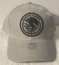 Guadalajara Mexico Mexican City Eagle Baseball Cap Hat ( Light Grey ) - £11.57 GBP