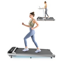 Walking Pad, Under Desk Treadmill With Incline For Home Office 2.5Hp Por... - £223.60 GBP