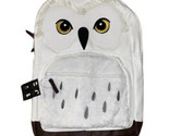 Bioworld Harry Potter Hedwig Owl Faux Leather Backpack  12 x 18in New Wi... - $36.88