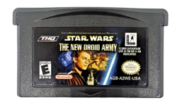 Star Wars The New Droid Army Nintendo Gameboy Advance GBA Game Cartridge Only  - $8.95