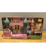 NIB 2002 Barbie Lil Sister Kelly Doll Jumpin&#39; Fun Castle Flips &amp; Jumps NEW - $49.49