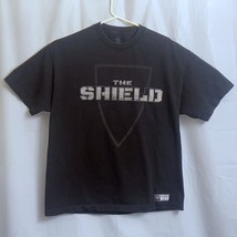 WWE Authentic Wear The Shield &quot;Justice Isn&#39;t Free&quot; T-Shirt Men&#39;s XL Black 2011 - £14.90 GBP