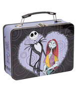 The Nightmare Before Christmas Jack and Sally Hearts Carry All Tin Tote ... - £10.60 GBP