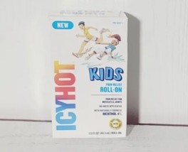 ICY HOT KIDS Pain Relief Roll On 1.5 fl oz exp 3/25 Or Later NEW!!! - £6.15 GBP