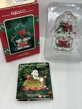 1995 Enesco Treasury Christmas Ornament “Sweet Harmony” Caroling Singing Mice - $12.16