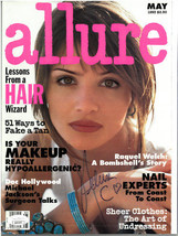 Helena Christensen signed Allure Full Magazine May 1993 imperfect/sig bleed- JSA - £40.17 GBP