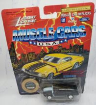 1994 Johnny Lightning Muscle Cars USA 1970 BOSS 302 BLACK Diecast Car - $6.92