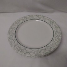 Iroquois China Carrara Green Luncheon Plate Interplay 2 Matching Restaurant - $29.95