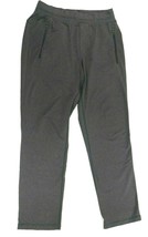 Lululemon Gray Sweatpants Zipped Front Pockets Straight Leg Pants Womens Medium - £47.95 GBP