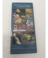2002 Pennsylvania Official Transportation And Tourism Map Brochure - $12.76 CAD