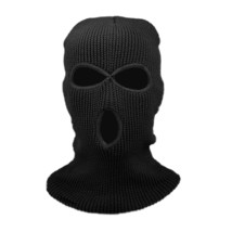 Neon Color balaclava Hat Hand Knit Cap Winter Ski Full Face Mask  Riding 3 Hole  - £28.29 GBP