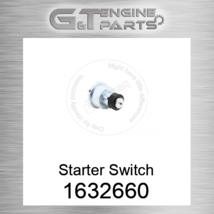 163-2660 STARTER SWITCH fits CATERPILLAR (NEW AFTERMARKET) - £56.06 GBP