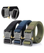 Tactical Belt, Military Style Webbing Riggers Web Belt with Heavy Duty B... - $22.49