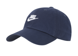 Nike Club Unstructured Futura Wash Cap Unisex Sportwear Hat Navy NWT FB5... - £41.50 GBP