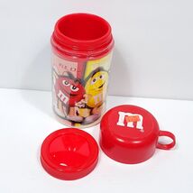 M&amp;M Canister Red Insulated Thermos Mars 2002 With Papers NEW Never Used - €15,26 EUR
