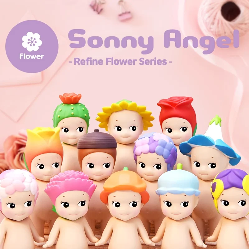 Sonny Angel Flower Collection New Edition Blind Box Kawaii Cute Doll Surprise - £22.51 GBP+
