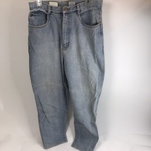 Vintage Mom Jeans 80s Bill Blass Sz 14 High Rise Blue Denim high waist r... - £15.56 GBP