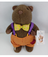 1997 Hallmark Storybook Friends Crayola Granville Groundhog 12&quot; Plush Wi... - $17.45