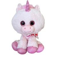 Kelly Toy pink Unicorn Plush Oversized Head - £11.87 GBP