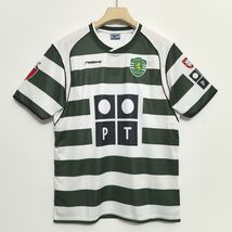 Sporting CP 2001/2003 Home Retro Jersey Cristiano Ronaldo #28 – Classic ... - $45.00