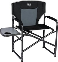 TIMBER RIDGE Lightweight Oversized Camping Chair, Portable Aluminum Directors - £104.23 GBP
