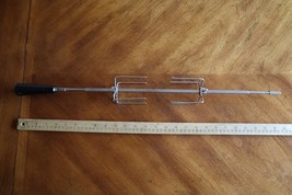 Farberware 440 450A 444 454 Rotisserie Open Hearth Grill Spit Rod w/ For... - $530.18 MXN