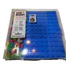 NEW Soft Book Creative Journal Kit, Blue Silicone Journal, Personalizable - $20.67