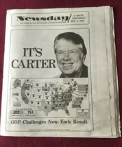 Newsday Newspaper - NOV 3, 1976 - IT&#39;S CARTER (President),  - $6.99