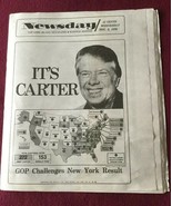 Newsday Newspaper - NOV 3, 1976 - IT&#39;S CARTER (President),  - €6,07 EUR