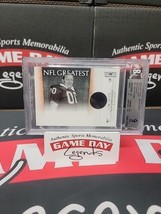2010 National Treasures Jim Otto Game-Used Relic /99 NFL GREATEST BGS 9 - £70.88 GBP