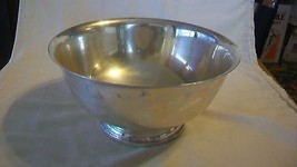 Vintage Silverplated Small Salad or Fruit Pedestal Serving Bowl - $34.20