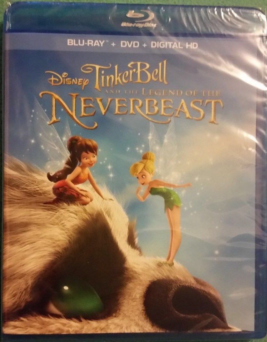 Tinker Bell The Legend Of The Neverbeast Disney Bluray +