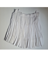 Vince Accordian Pleated Skirt Size Small Short White Size Small New with... - $95.92 CAD