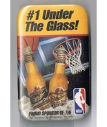 Miller Genuine Draft Beer #1 under the glass NBA pin back button Pinback - €12,98 EUR