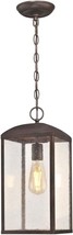 Westinghouse 6374300 Piazza Light 8&quot;W Outdoor Single Pendant - Bronze - £47.83 GBP