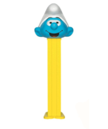 PEZ Clumsy Smurf The Lost Village Dispenser and Candy on Blister Card - £9.69 GBP