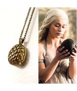 The Game of Thrones Dragon Egg Necklace - £11.79 GBP