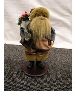 Old World Santa with robe, burlap sack and walking stick. - €10,37 EUR