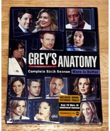 Grey&#39;s Anatomy The Complete Sixth Season 6 Brand New Sealed - $10.88