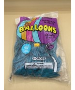 Unique Balloons 144 Helium Quality Natural Latex 12” 1 Gross Teal 1994 (... - £10.57 GBP