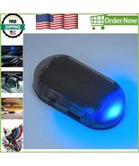 Blue Solar LED Security Light for Cars - Wireless, Weather-Resistant Pro... - $15.98