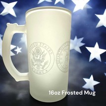 Frosted 16oz Patriotic Beer mug - $14.99