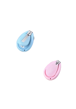 Mini Nail Clippers, Pink and Blue, Ergonomic Design with Safety Guard - $8.99