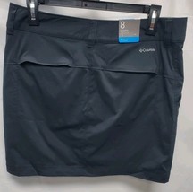 Columbia Women's Size 8 Saturday Trail Skort Active Fit Black Omni Sheild image 3