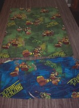TEENAGE MUTANT NINJA TURTLES Nickelodeon TWIN Size Sheet Set 2015 - $468.29 MXN