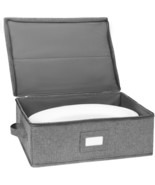 China Storage Containers Hard Shell 17&quot; X 13&quot; X 6&quot;, 5 Felt Dividers Incl... - $24.94