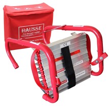 Retractable 2 Story Fire Escape Ladder, 13 Feet - $128.99