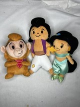 Just Play Disney Aladdin Princess Bean Plush Doll Jasmine Abu - £11.87 GBP